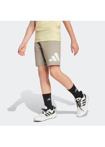 Kinder Shorts "J BL KN SH 210"putty beige, weiß, sportlich, Gr. 176, adidas Sportswear, Obermaterial: 100% Baumwolle, Hosen