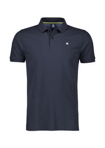 Lerros Herren Poloshirt "Lerros Basic Poloshirt in klassischer Passform und Piquéqualität", blau, Gr. S, 100% Baumwolle, Shirts