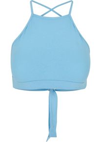 Urban Classics Herren Muskelshirt "Urban Classics Damen Ladies Triangle Top", blau, casual, Gr. XXXL, unifarben, 95% Baumwolle, 5% Elasthan, Shirts