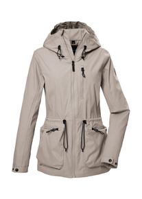 G.I.G.A. by Killtec Damen Funktionsjacke "GS 55 WMN JCKT", beige, sportlich, Gr. 46, G.I.G.A. DX BY KILLTEC, Oberstoff: 100% Polyester, Futter: 100% Polyester