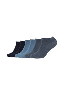 s.Oliver Damen Sneakersocken "Sneakersocken 6er Pack", Gr. 39, blau, 80% Baumwolle 17% Polyamid 3% Elasthan, uni, Socken