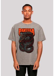 F4NT4STIC Herren T-Shirt "Pantera Venomous Snake", grau, casual, Gr. M, Obermaterial: 100% Baumwolle, Shirts, Premium Qualität