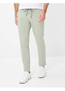 Brax Herren Chinohose "Style FABIO", grün, Gr. 42, 96% Baumwolle, 4% Elasthan, Hosen
