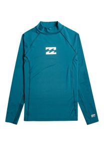 Billabong Kinder Funktionsshirt, blau, Gr. 12, Obermaterial: 85% Polyester, 15% Elasthan, Shirts