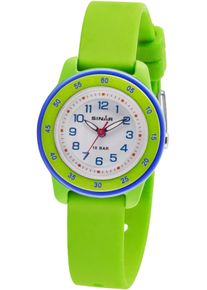 SINAR Kinder Quarzuhr "XB-22-3", grün, Armbanduhren, Armbanduhr, Kinderuhr, Mädchen, Jungen, Geschenkidee, Schulanfang