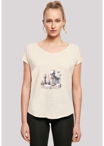 F4NT4STIC Damen T-Shirt "Skelett Liebesbrief Valentinstag", weiß, casual, Gr. XL, Obermaterial: 100% Baumwolle, Shirts, Premium Qualität