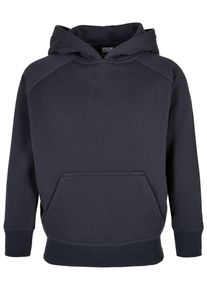 Urban Classics Jungen Hoodie "Urban Classics Herren Boys Blank Hoody", blau, Gr. 134, unifarben, 65% Baumwolle, 35% Polyester, Sweatshirts