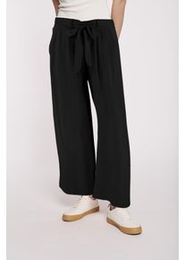 Haily's HAILY’S Damen Schlupfhose "3/4 V TR Ci44ra", schwarz, feminin, Gr. XXL, unifarben, Web, Obermaterial: 100% Viskose, Hosen