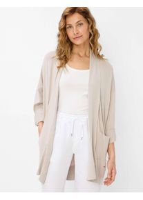 Brax Damen Strickjacke "Style TAYLOR", beige, Gr. 44, 86% Viskose, 14% Polyester, Strickjacken