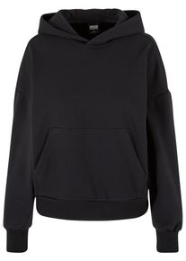 Urban Classics Damen Kapuzenpullover "Urban Classics Damen Ladies Cozy Oversized Hoody", schwarz, casual, Gr. L, unifarben, 95% Baumwolle, 5%