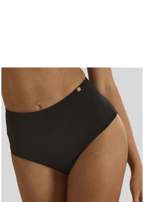 JETTE Damen High-Waist-Slip, Gr. 44, schwarz, Microtouch, Obermaterial: 82% Polyamid, 18% Elasthan, Unterhosen, mit komfortabler, flacher