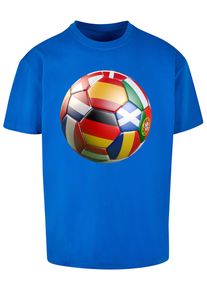 Herren T-Shirt "Upscale by Mister Tee Herren", blau, casual, Gr. XL, UPSCALE BY MISTER TEE, bedruckt, 100% Baumwolle, Shirts