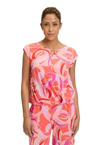Betty Barclay Damen Kurzarmshirt "Betty Barclay Blusenshirt mit Gummizug", rot, feminin, Gr. 38, Obermaterial: 95% Polyester, 5% Elasthan., Shirts,