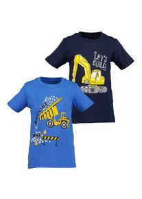 Blue Seven Mädchen T-Shirt "Blue Seven Jungen T-Shirts"m02, blau, ultramarin, Gr. 110, 100% Baumwolle, Shirts