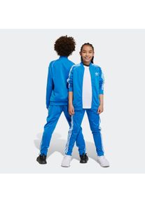 Kinder Sporthose "ADICOLOR SST", blau, sportlich, Gr. 176, adidas originals, clean, Obermaterial: 100% Polyester, Hosen, Superstar