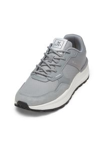 Marc O'Polo MARC O'POLO Herren Sneaker "aus Rindleder und Mesh", Gr. 42, grau, Obermaterial: 95% Leder (Rind), 5% Polyester, unifarben, Schuhe