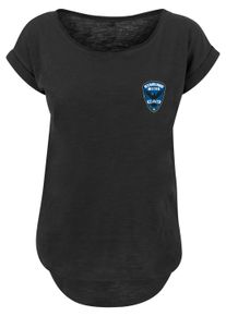 F4NT4STIC Herren Kurzarmshirt "F4NT4STIC Damen", schwarz, casual, Gr. M, unifarben, 100% Baumwolle, Shirts