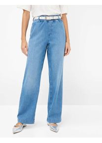 Brax Damen Röhrenjeans "Style MAINE", blau, Gr. 20, 91% Baumwolle, 7% Elastomultiester, 2% Elasthan, Jeans