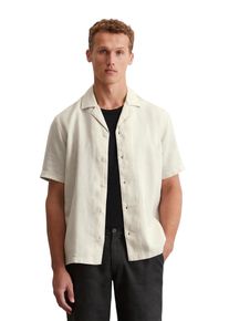 Marc O'Polo MARC O'POLO Herren Kurzarmhemd "aus reinem Leinen", grau, casual, Gr. XXXL, unifarben, Obermaterial: 100% Leinen, Hemden