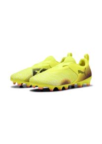 Puma Kinder Fußballschuh "FUTURE 8 MATCH LL FG/AG Fußballschuhe Jugendliche", Gr. 35gelb alert schwarz sun struck pink, Obermaterial: Textil,