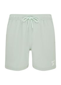 Reebok Herren Badeshorts ""Yale"", grün, sportlich, Gr. L, Microfaser, Polyester, Badehosen, mit Kordelzug und elastischem Bund