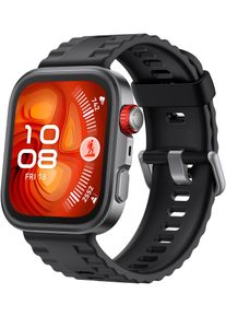Huawei Smartwatch "WATCH FIT 4 Pro, 1,82 Zoll AMOLED-Farbdisplay", schwarz, Smartwatches, Outdoor-Sport, Saphirglas und Titan, bis zu 10 Tage