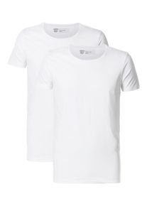 Herren T-Shirt, weiß, Basic, Gr. XXL, PETROL INDUSTRIES, unifarben, Jersey, Obermaterial: 95% Baumwolle, 5% Elasthan, Shirts, Rundhals