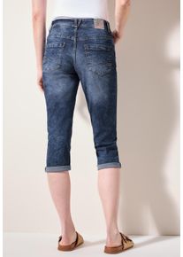 Cecil Damen Slim-fit-Jeans, blau, casual, Gr. 28, unifarben, Jeans, 78% Baumwolle, 20% Polyester, 2% Elasthan, Jeans, aus Baumwolle mit Stretchanteil