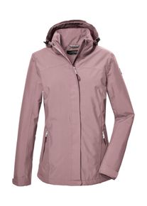 Killtec Damen Outdoorjacke "KOS 26 WMN JCKT", rosa, sportlich, Gr. 42, Oberstoff: 100% Polyester, Futter: 100% Polyester (recycelt), Jacken,