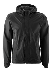 Gonso Herren Fahrradjacke "SAVE JACKET ESSENTIAL M", schwarz, Gr. XL, 100% Polyester, Jacken, Herren Regenjacke wind- und wasserdicht, Radjacke mit