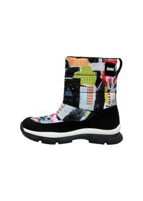 DOGO Damen Snowboots "Nortia The Nice Mice Damen Boots / Female", Gr. 41, schwarz, Polyurethan, Schuhe, Vegan