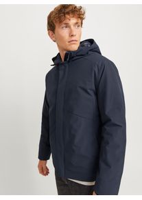 Jack & Jones JACK & JONES Herren Kurzjacke "JJEKEEN JACKET SN", blau, modisch, Gr. L, unifarben, Web, Obermaterial: 90% Polyester, 10% Elasthan, Jacken