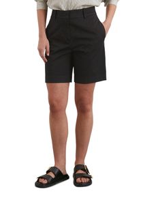 Marc O'Polo MARC O'POLO Damen Shorts "aus Organic Cotton Twill Stretch", schwarz, casual, Gr. 40, unifarben, Twill, Obermaterial: 97% Baumwolle, 3% Elasthan;