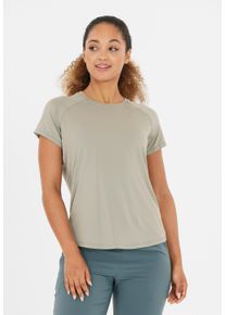 ENDURANCE ATHLECIA ATHLECIA Herren Funktionsshirt "Gaina", grün, sportlich, Gr. 34, unifarben, 90% Polyester, 10% Elasthan, Shirts, mit atmungsaktiven Fasern