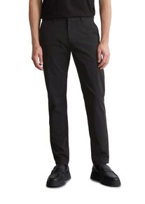 Marc O'Polo MARC O'POLO Herren Chinohose "aus Bio-Baumwolle-Mix", schwarz, elegant, Gr. 31, unifarben, Obermaterial: 97% Baumwolle, 3% Elasthan, Hosen