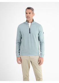 Lerros Herren Sweatshirt "Lerros Unifarbener Sweattroyer für Herren", blau, Gr. M, 90% Baumwolle, 10% Polyester, Sweatshirts