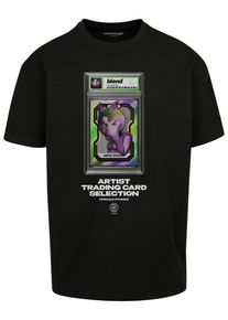 Herren T-Shirt "Upscale by Mister Tee Unisex Blend Oversize Tee", schwarz, casual, Gr. XS, UPSCALE BY MISTER TEE, unifarben, 100% Baumwolle, Shirts
