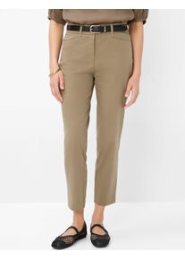 Brax Damen 5-Pocket-Hose "Style MARA S", grün, Gr. 23, 76% Baumwolle, 21% Polyamid, 3% Elasthan, Hosen