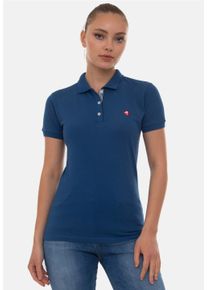 Damen Poloshirt "Angie", blau, casual, Gr. M, SIR RAYMOND TAILOR, unifarben, 100% Baumwolle, Shirts, in klassischem Design