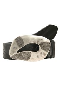 Damen Ledergürtel, schwarz, modisch, Gr. 115, RETTUNGSRING BY SHOWROOM 019, unifarben, Rindsleder, Gürtel