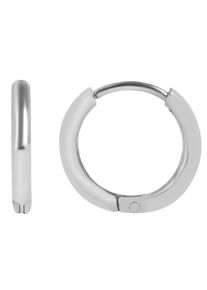 Adelia´s ADELIA ́S Damen Paar Creolen "Neuheit 2025 - Unisex Creolen aus Edelstahl", Unisex, Edelstahl, silber, Edelstahl, Ohrringe