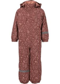 ZIGZAG Kinder Schneeoverall "Tower", rot, casual, Gr. 92, 100% Polyester, Overalls, mit wasser- und winddichter TPU-Membran