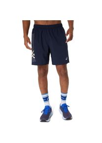 asics Herren Laufshorts "asics ICON 7IN SHORT", schwarz, sportlich, Gr. XXL, Obermaterial: 90% Polyester, 10% Elasthan, Hosen