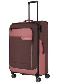 Travelite Weichgepäck-Trolley "VIIA, verschiedene Größen und Farben", rosa, Polyester, mehrfarbig, modisch, Koffer, Reisegepäck Trolley Koffer