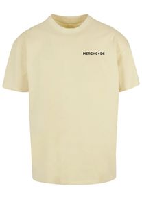 Merchcode Herren T-Shirt "Merchcode Herren Break The Rules Heavy Oversize Tee", gelb, casual, Gr. M, bedruckt, 100% Baumwolle, Shirts