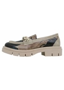 DOGO Damen Loafer "Cindy Petals Damen Slipper/ Halbschuhe / Female", Gr. 40, grau, Lederimitat, Schuhe, Vegan