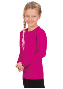 TRIGEMA Kinder Longsleeve "TRIGEMA Langarmshirt", pink, Basic, Gr. 152, 95% Baumwolle, 5% Elastan, Shirts