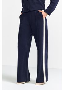 RICHROYAL Damen Bügelfaltenhose, weiß, casual, Gr. M, Web, Obermaterial: 52% Modal, 42% Polyester, 6% Elasthan, Hosen, Mit elastischem Bund