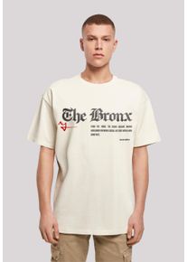 F4NT4STIC Herren T-Shirt "The Bronx OVERSIZE TEE", beige, casual, Gr. XXL, Obermaterial: 100% Baumwolle, Shirts, Print