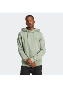 Herren Kapuzensweatshirt "ESS HOODIE FT", silber, sportlich, Gr. M, adidas originals, Obermaterial: 100% Baumwolle, Sweatshirts